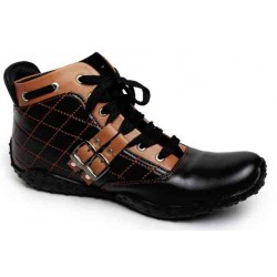 Black And Brown Casual Shoes